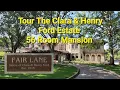 Tour The Fair Lane Estate The Home Of Clara and Henry Ford Dearborn Michigan Restoration