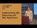 Implementing DDL Deparsing and DDL Replication PConf dev 2026