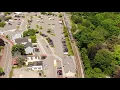 Greenbush MBTA Line Hingham - Seen from a Drone