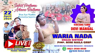 Download WARIA NADA `` ORGAN SINTEN `` EDISI BONDOL // Bintang Tamu DEVI MANUAL MP3