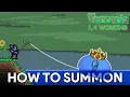 Terraria 1 4 - HOW TO SUMMON SLIME KING WHILE FISHING