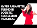 Logistic Regression Hyper parameter Tuning