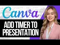 How to Add a Countdown Timer to Canva Presentation Full Tutorial 2025