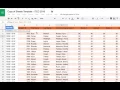 Filter Function in Google Sheets