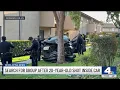 Search for group after 20-year-old shot inside car in Granada Hills