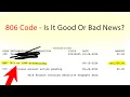 IRS Code 806 On Your Tax Transcript Might Be Good Or Bad News Here s What It Means