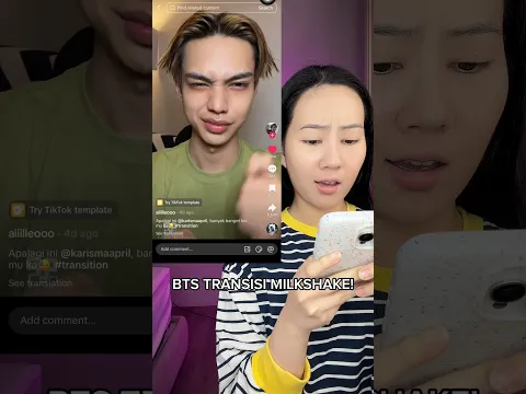 BTS TRANSISI MILKSHAKE!!!