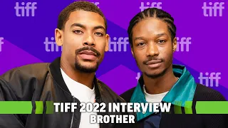 aaron pierre u0026 lamar johnson interview brother blade u0026 the last of us