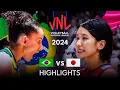 Download Lagu LEGENDARY MATCH | BRAZIL vs JAPAN | Women's VNL 2024
