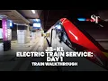 Lagu [WALKTHROUGH] On board the first JB-KL electric train service