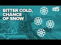 Bitter cold and a chance of snow in Myrtle Beach