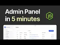 Build Node js Admin Panel in 5 minutes using Kottster 2025