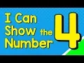 Download Lagu I Can Show the Number 4 in Many Ways | Number Recognition Four | Jack Hartmann