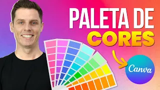Como Criar uma Paleta de Cores no Canva? FERRAMENTA TOP | Kit de Marca no Canva!