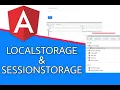 LocalStorage SessionStorage in ANGULAR Local Storage with example