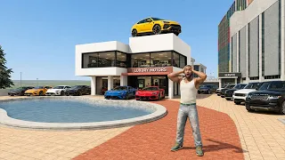 Franklin Turn His House into Car Showroom in INDIAN BIKE DRIVING 3D