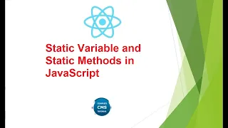 Static Variable and Static Methods in JavaScript ReactJS for Beginners in Hindi 2022