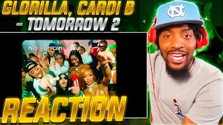 CARDI B SNAPPED! | GloRilla \u0026 Cardi B - Tomorrow 2 (REACTION!!!)