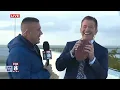Fox 8 News Gabe Spiegel LANDS the Touc own Truck Toss Clip Only