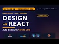 Build Attendance Management App Convert Claude Design to React Frontend using Claude Code