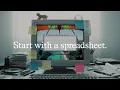 Start with a Spreadsheet at Glide