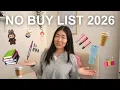 Lagu 11 things I'm NOT buying in 2026