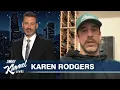 Jimmy Kimmel Reacts to Aaron Rodgers Comments Donald Trump Wants a Giant Dome to Protect the U S