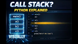 How Python Call Stack Works Visually Stack Frames Explained Step by Step