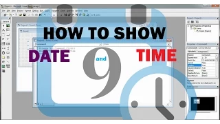 How to show Date and Time in Visual basic 6 0