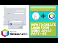How To Make Bug Free Login Program using Java Login Form Using Java