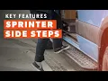 Sprinter Side Steps Key Features - Flatline Van Co