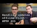 Handling updates offline-first - HTTP 203