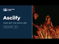 Asciify ASCII art that matches shape not just brightness
