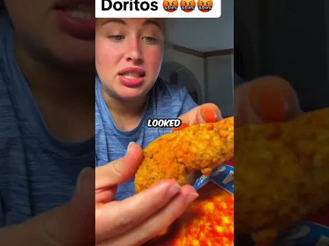 She found something REALLY BIG in the bag of Doritos! #interestingfacts