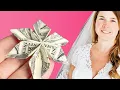 THE EASIEST Way to Make a Flower Out of Money as a Cash Gift That