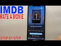 How To Rate A Movie On IMDb