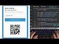 ASMR -HTML CSS JS QR Code generator - No Talking