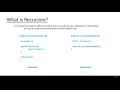 What is recursion recursive function call - Python Tutorial