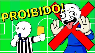 10 coisas que NÃO PODE mais fazer no futebol