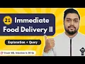 Immediate Food Delivery II Leetcode 1174 Crack SQL Interviews in 50 Qs