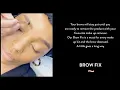 How to use the EyebrowQueen Brow Fix