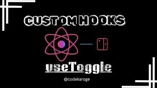 useToggle Custom Hooks in REACT with implementation