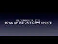 Town of Scituate News Update - 12-29-2025