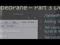 JTabbedPane Scroll Wrap with Orientation Part 3 Demo Swing Tutorial