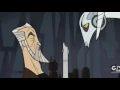 Count Dooku Training General Grievous Full Scene - Star Wars Clone Wars 2003