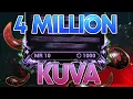 4 MILLION KUVA Spent on RIVENS