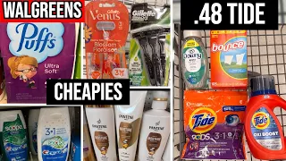 Walgreens 48 CENT TIDE MANY CHEAPIES until AUG 01