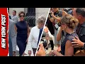 Fan Yells America Loves Luigi as Brian Thompson s Heartbroken Widow and Family Leave Court