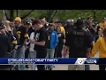 Steelers host draft party at Acrisure Stadium
