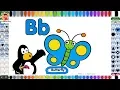 Abc Coloring Pages Alphabet Coloring Pages For Kids Alphabet Letter B Butterfly